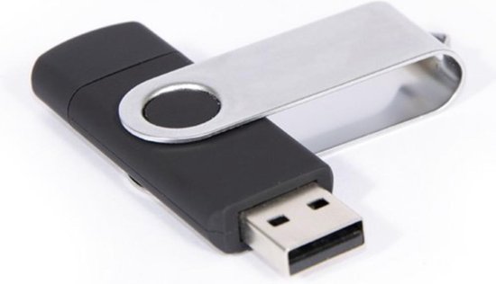 Clé USB avec connexion Type-C - OTG (On The Go) - USB 3.0 Type-A + USB 3.1  Type-C - 32 Go