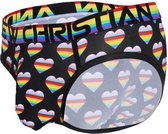Andrew Christian - Progress Pride Brief - Maat L - Heren Slip - Mannen ondergoed