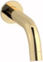 Plieger Roma baduitloop wandmontage 1/2x16.8cm goud