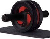 Olivier's Ab wheel met kniemat- Buikspier wielen- Buikspieren - Ab roller - Buikspier trainer - Buikspierwiel - Fitness wiel - Sportief cadeau - Trainingswiel - Buikspiertrainer - Core wheels