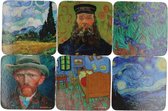 Onderzetters Van Gogh | Onderzetter voor op tafel | 6 stuks