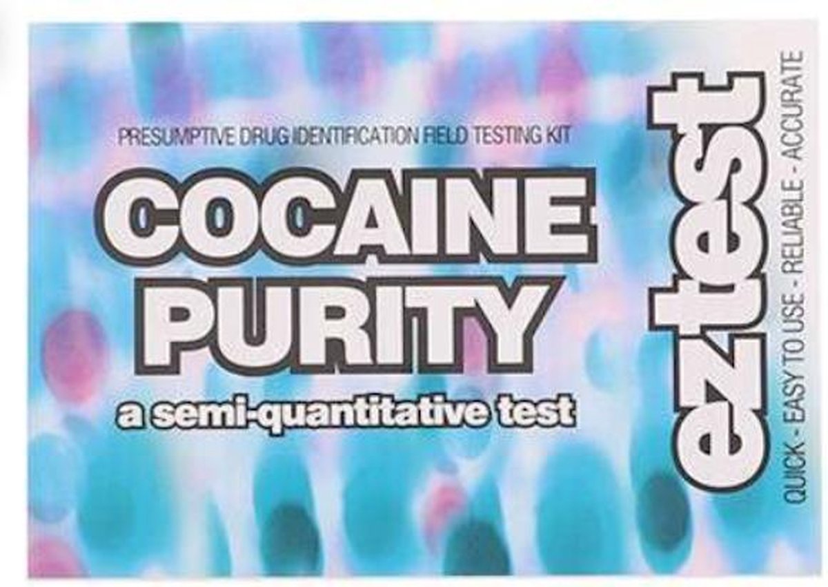 Goedkoopste EZ Drugstest - Cocaïne Purity