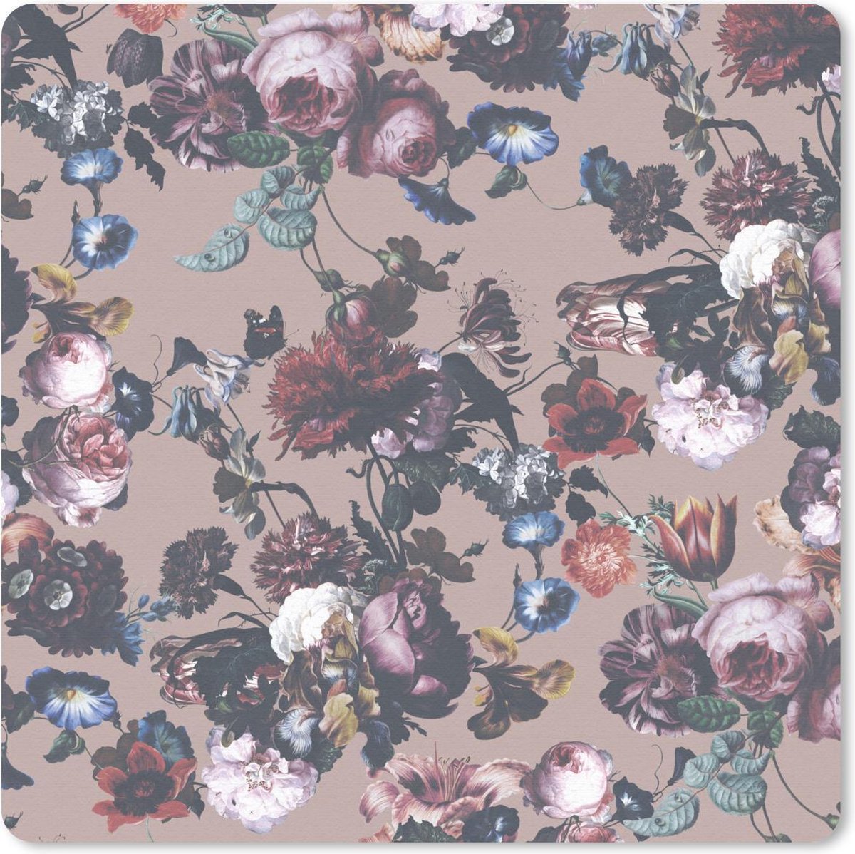 Muismat 30x30 cm - Mousepad Bloemen - Rozen - Tuin - Muismatten