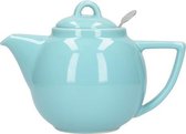 London Pottery Theepot Geo Filter 2 Cup 500 Ml Keramiek Lichtblauw