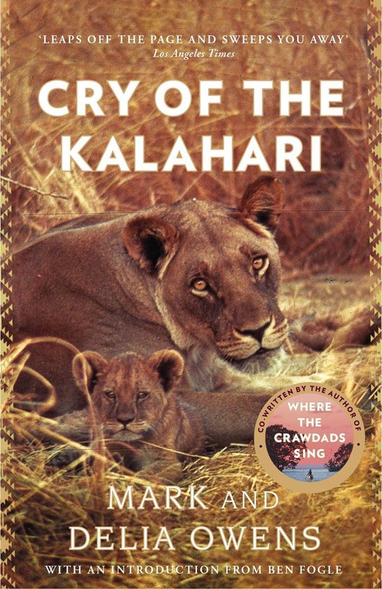 Boek cover Cry of the Kalahari van Delia Owens (Onbekend)
