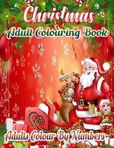 Christmas Adult Colouring Book Adults Colour By Numbers