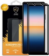 2-Pack Sony Xperia 10 III Screenprotectors - MobyDefend gehard glas screensavers - Zwarte randen - Screen Protectors - Glasplaatjes Geschikt Voor: Sony Xperia 10 III