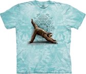 T-shirt Three Legged Downward Sloth Green 3XL