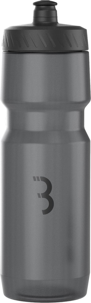 BBB Cycling BBB Cycling CompTank XL Bidon Racefiets - Inhoud 700 ml - Drinkbus Fiets - BPA Vrij - Donker Grijs/Zwart - BWB-05