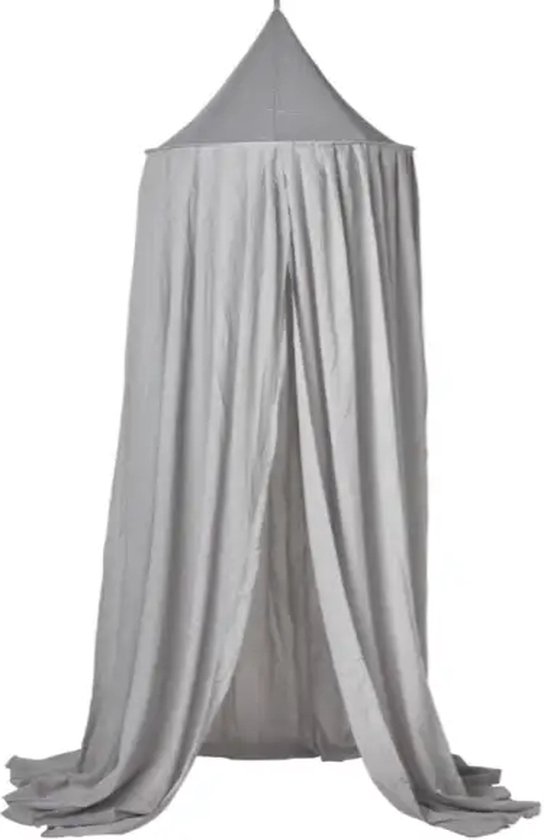 Meyco Baby Uni klamboe - light grey — afbeelding 5
