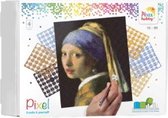 Pixel hobby Coffret cadeau4 plaques de base - La fille à la perle
