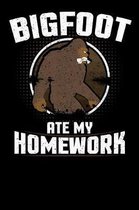 Bigfoot Ate My Homework