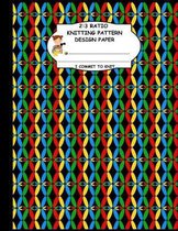 2: 3 Ratio Knitting Pattern Design Paper. I Commit To Knit
