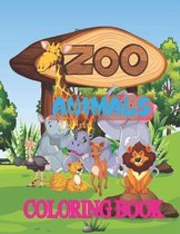 Zoo Animals Coloring Book