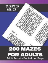 200 Mazes for Adults