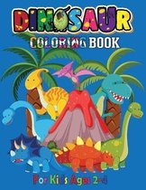 Dinosaur Coloring Book For Kids Ages 2-4