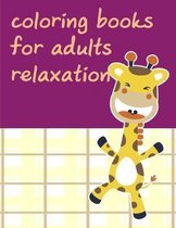 coloring books for adults relaxation