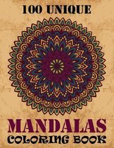 100 Unique Mandalas Coloring Book