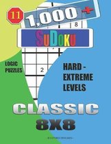 1,000 + Sudoku Classic 8x8