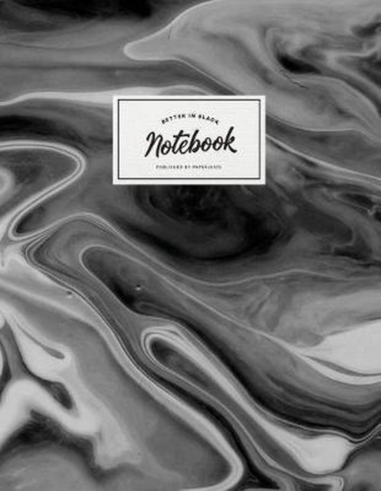 Better in Black Collection- Notebook - cover