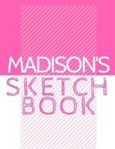 Madison's Sketchbook: Personalized Crayon Sketchbook with Name