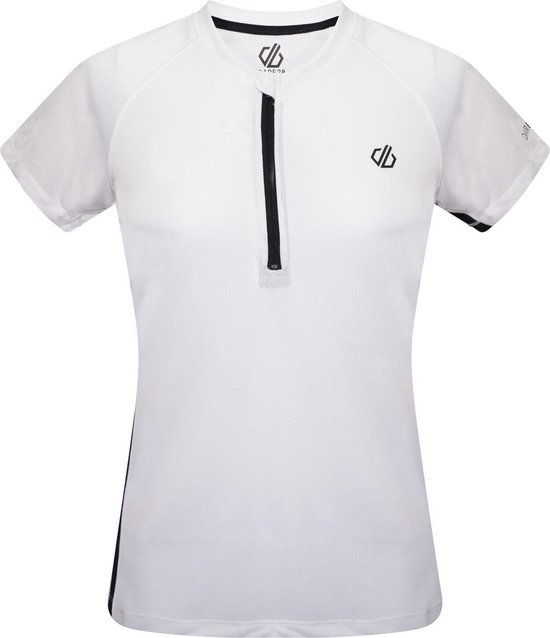 Dare2b - Outdare II Dames Fietsshirt - White/Black - Maat 44