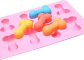 Penis Ijsklont Maker - Piemel Cake vorm - 8 Lul Vormpjes - Studentenhuis - 1 April - Sexy Kado - Cadeau - Ultiem Studenten Kado - Valentijn - LGBTQ+
