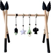 Babygym Hout Zwart