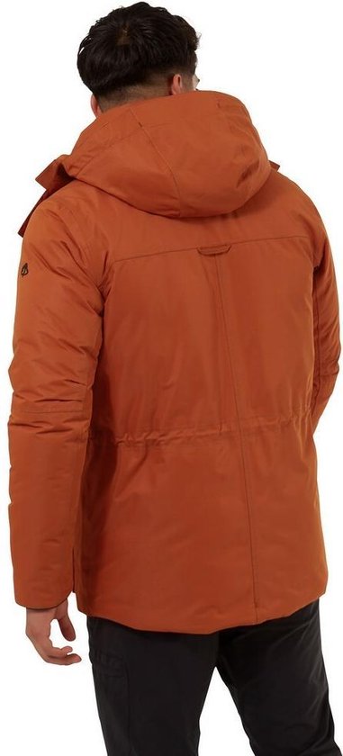 Militaire waterdichte jas voor heren - warme dikke katoenen winterjas, parka met volledige ritssluiting en opstaande kraag met meerdere zakken, cargo-stijl buitenkleding, Kaki, 4XL