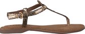 Lazamani Sandalen goud - Maat 38