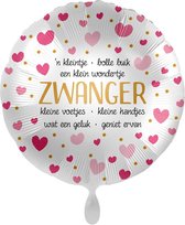 Everloon - Folieballon - Zwanger - 43cm - voor oa babyshower