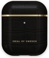 iDeal of Sweden AirPods Case PU voor 1st & 2nd Generation Black Croco