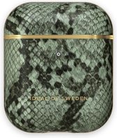 iDeal of Sweden AirPods Case PU voor 1st & 2nd Generation Khaki Python