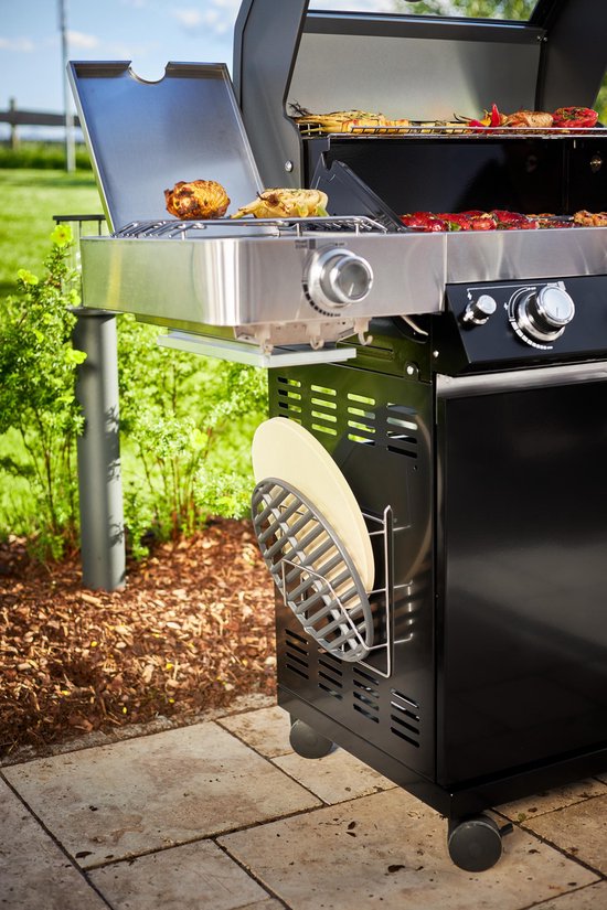 Rösle Barbecue - Barbecue Gas Videro G4-S Vario 30 mbar - Roestvast Staal - Zwart van Rösle — afbeelding 4