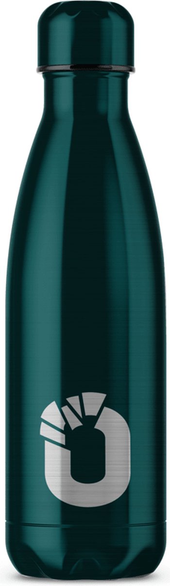 Overload Worldwide Waterfles - Luxury Bottle (Small) - 500ml - Thermosfles - VacuĂĽm geĂŻsoleerd - RVS - Dubbele wand - 24 uur warm/koud - BPA Vrij