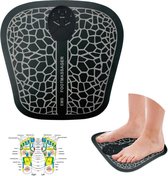 YQB - Voetmassage Apparaat - Professionele Bloedcirculatie Apparaat  - Voetmassage Apparaat - stimuleert bloedsomloop voor voeten -EMS - Acupressuur Verbetering Bloedsomloop – Kuiten Trainer 
