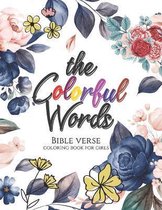 The Colorful Words - Bible verse coloring book for girls
