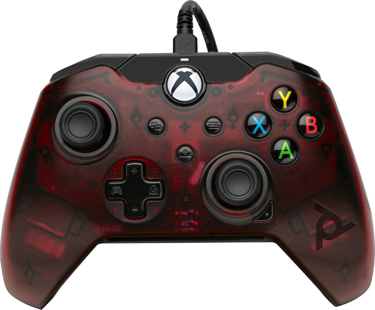PDP Gaming Xbox Controller Official Licensed Xbox Series X/S/Xbox One/Windows Rood PDP Gaming Xbox Controller Official Licensed Xbox Series X/S/Xbox One/Windows Rood