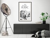 Poster - Peaks of the World: Mont Blanc-40x60