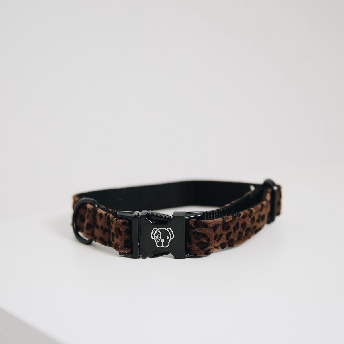 Kentucky Dogwear Hondenhalsband Luipaardprint - Bruin M - 36-52cm