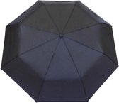 Bol.com Smati Ville Opvouwbare Stormparaplu - Compact Auto - Auto Open/Dicht - ø 100 cm - Ville Zwart aanbieding