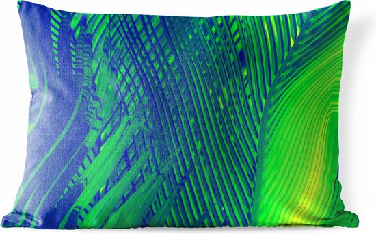 Buitenkussens - Tuin - Botanisch palmblad in diverse kleuren - 50x30 cm