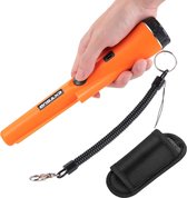 HN®  draagbare metaaldetector | PinPointer IP66 | waterdicht met ingebouwde led-indicator | voor het zoeken naar gouden munten, relikwieën, sieraden