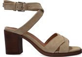 Shabbies 163020096 Sandalen - Dames - Beige - Maat 40