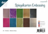 Joy! Crafts Spiegelkarton Embossing 10vl 8011/0120 A4