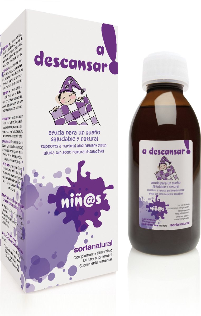 Soria Jarabe Infantil A Descansar 150ml