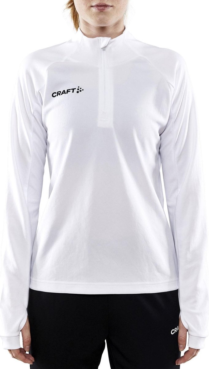 Craft Evolve Ziptop Dames - Wit | Maat: S