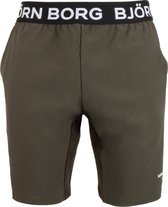 Björn Borg Jimmie Sportbroek - Maat L  - Mannen - donker groen/wit