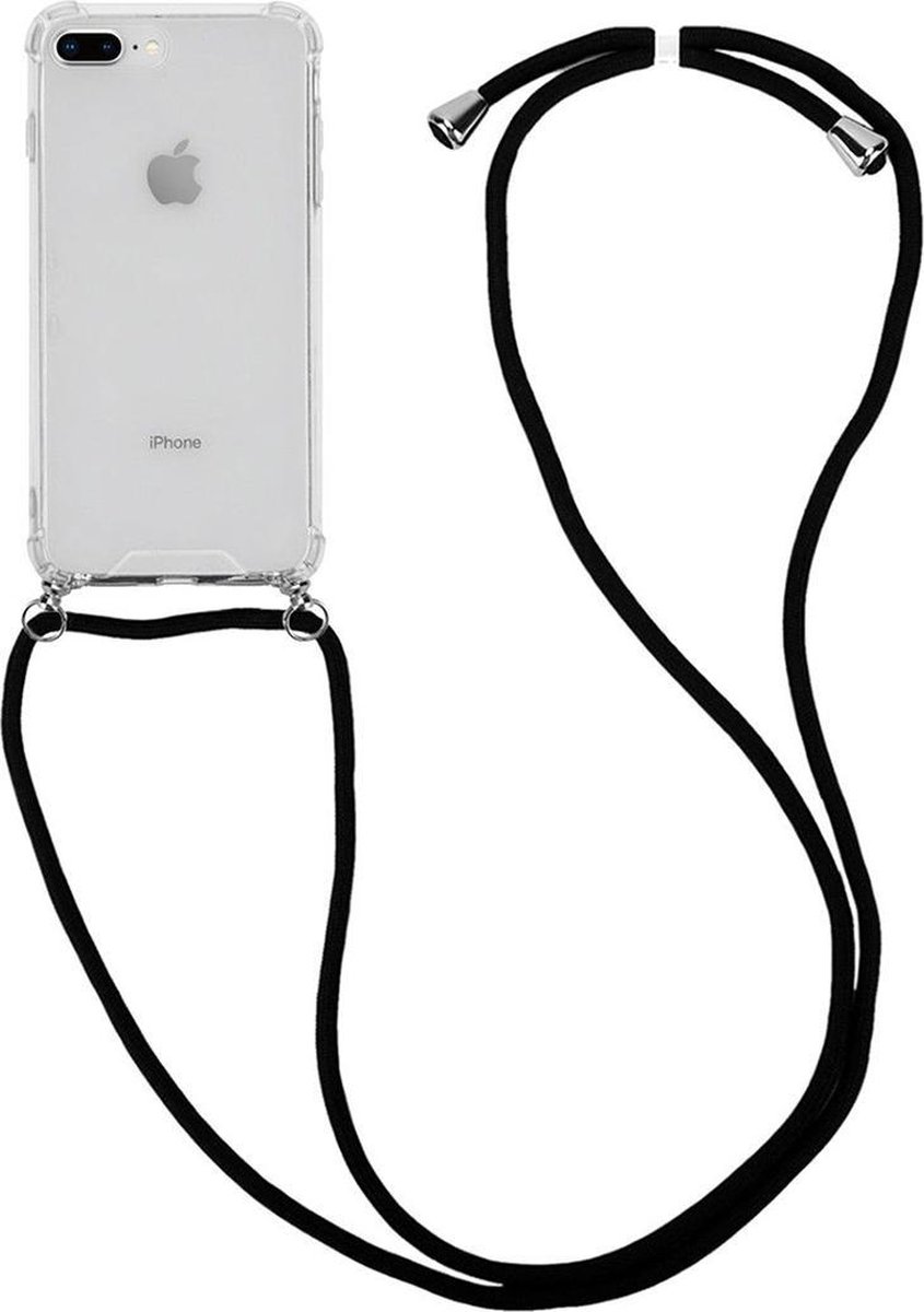 met de klok mee moe Nederigheid iPhone 6/6S Plus hoesje met koord transparant shock proof case | bol.com