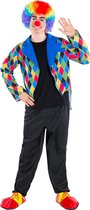 dressforfun - Herenkostuum clown Oleg M - verkleedkleding kostuum halloween verkleden feestkleding carnavalskleding carnaval feestkledij partykleding - 300844